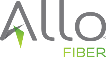 Allo Fiber Logo Color